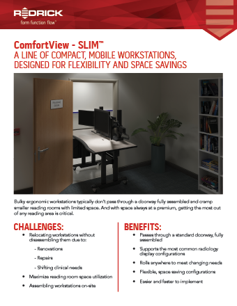 ComfortView – SLIM™ Compact, Mobile Workstations